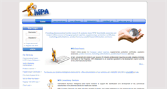 Desktop Screenshot of mpasearch.co.uk